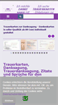 Mobile Screenshot of mein-kartendruck.de
